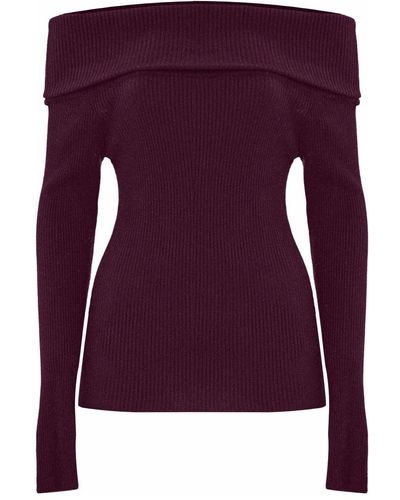 Kocca Knitwear > round-neck knitwear - Violet