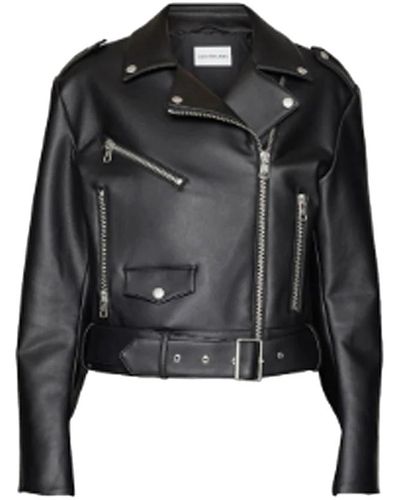 Calvin Klein Leather jackets - Negro