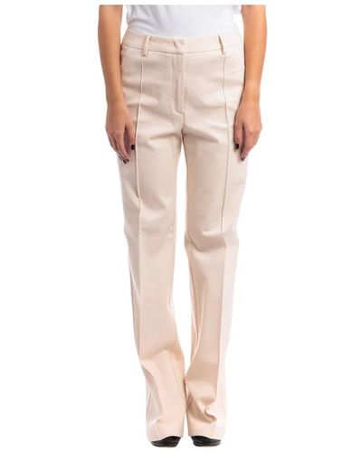Seventy Trousers > straight trousers - Rose