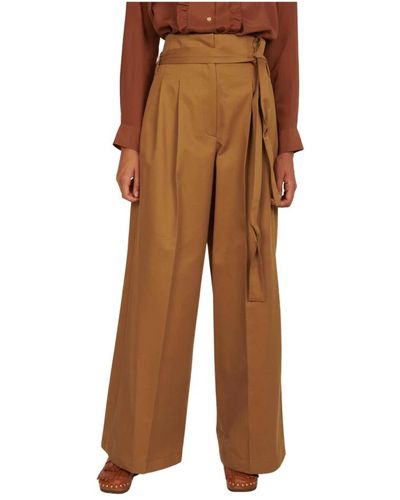 Jejia Wide Trousers - Brown
