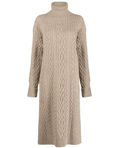 Polo Ralph Lauren Knitted Dresses - Natural