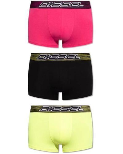 DIESEL Umbx-damienthreepack boxershorts dreierpack - Pink