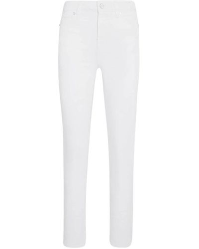 Kiton Jeans skinny - Blanc