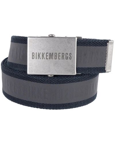 Bikkembergs Cintura in cotone nero per - Grigio