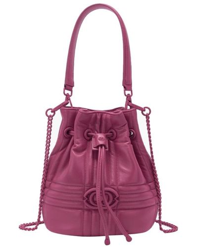 La Carrie Bucket Bags - Purple