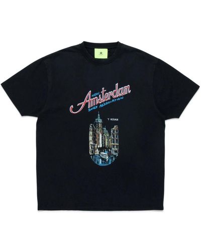 New Amsterdam Surf Association Tops > t-shirts - Noir