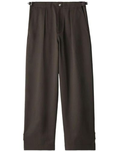 Burberry Wide trousers - Gris