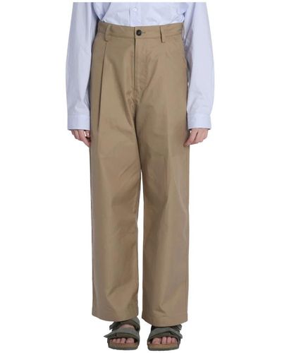 Sofie D'Hoore Straight Trousers - Natural