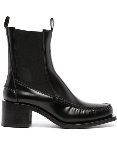 Hereu Heeled Boots - Black