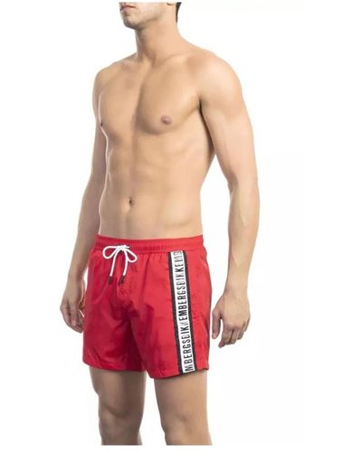 Bikkembergs Swimwear > beachwear - Rouge