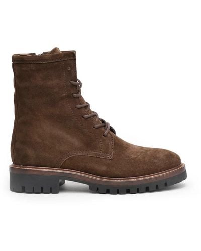 Alpe Lace-Up Boots - Brown