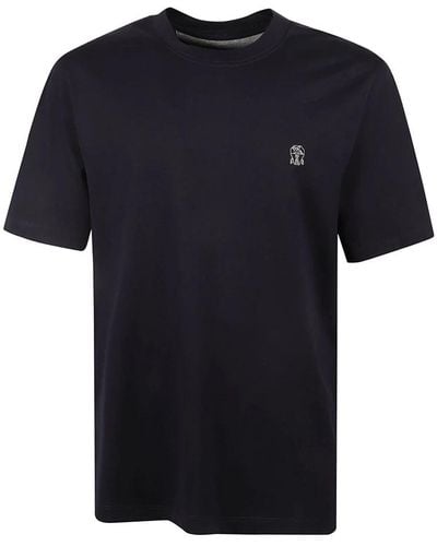 Brunello Cucinelli T-Shirts - Black