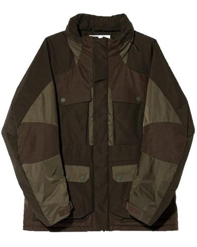 White Mountaineering Winter Jackets - Green