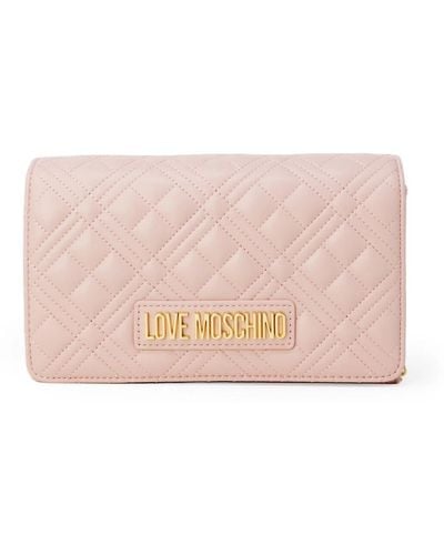 Love Moschino Cross Body Bags - Pink