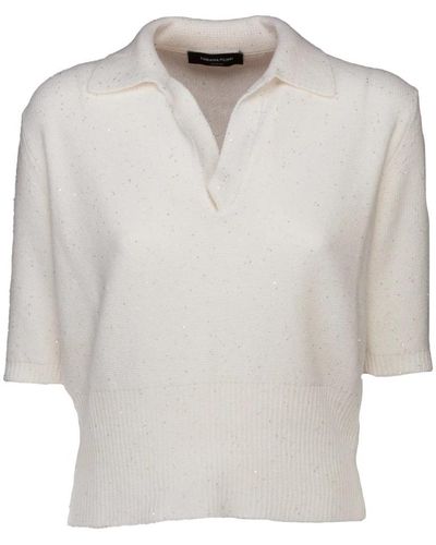 Fabiana Filippi Polo Shirts - White