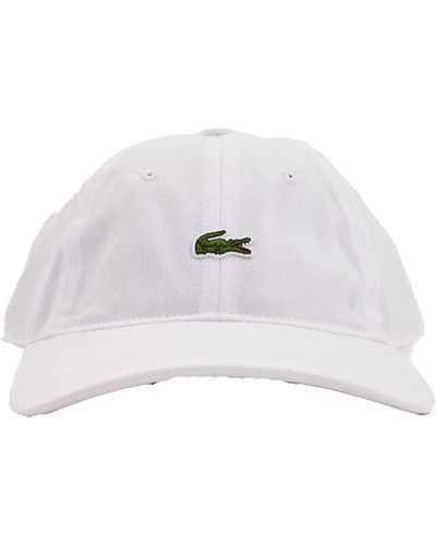 Lacoste Caps,sporty rk0491 cap - Weiß