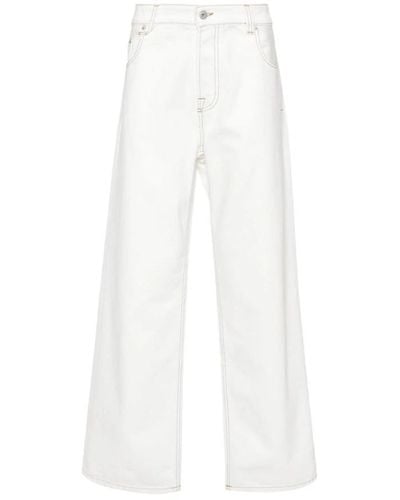 Jacquemus Wide Jeans - White