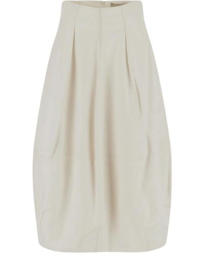 Gentry Portofino Skirts > midi skirts - Blanc