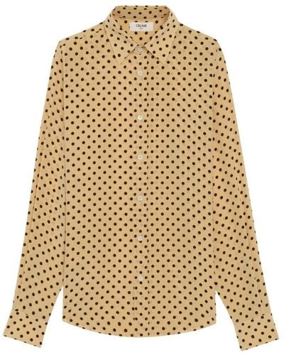 Celine Casual Shirts - Natural