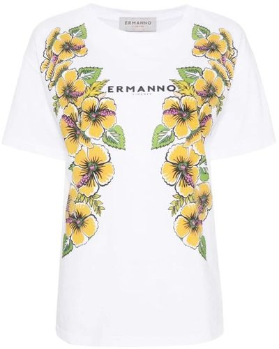 Ermanno Scervino T-shirts - Metálico
