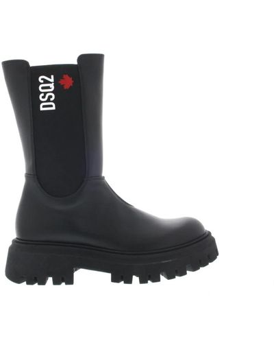 DSquared² Shoes > boots > high boots - Noir