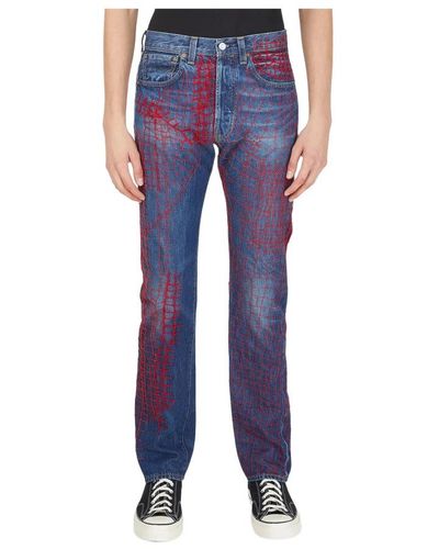 Levi's Vintage high rise web stitch jeans levi's - Blau