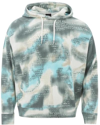 Armani Exchange Hoodies - Blue