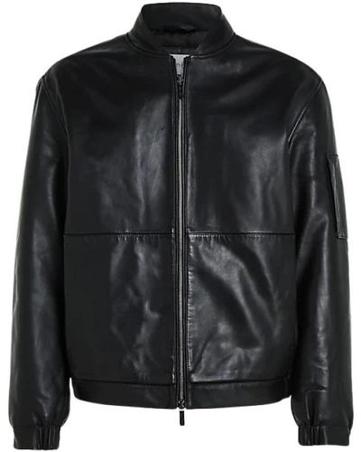 Calvin Klein Jackets > leather jackets - Noir