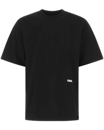 OAMC Es Baumwoll übergroße T-Shirt - Schwarz