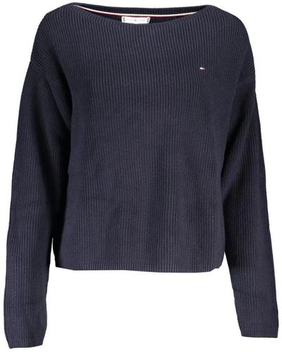 Tommy Hilfiger Knitwear > round-neck knitwear - Bleu