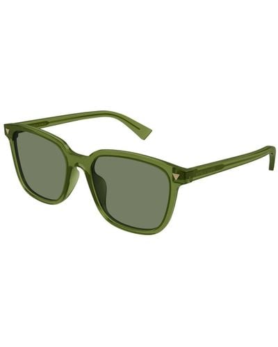 Bottega Veneta Stylische sonnenbrille - Grün