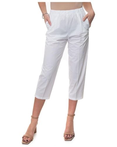 Seventy Trousers capri model - Blanco