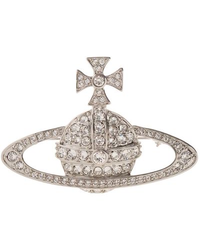 Vivienne Westwood Accessories > jewellery > brooches - Métallisé