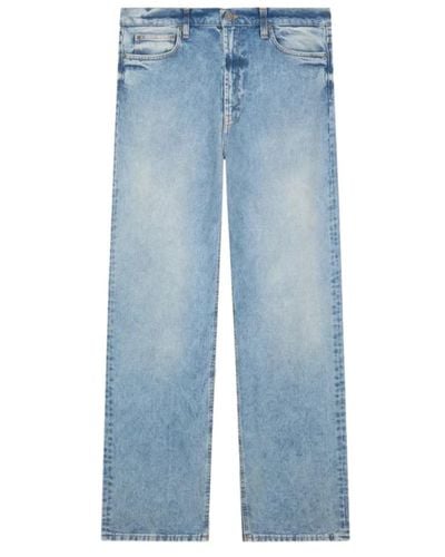 Dondup Blaue wide leg jeans normale taille