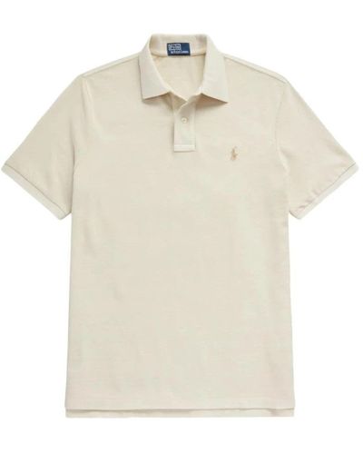 Polo Ralph Lauren Polo Shirts - Natural