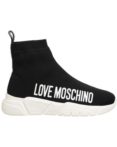 Love Moschino Sneakers altas - Negro