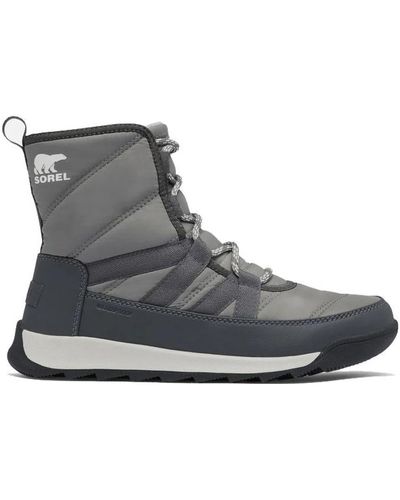 Sorel Lace-Up Boots - Grey