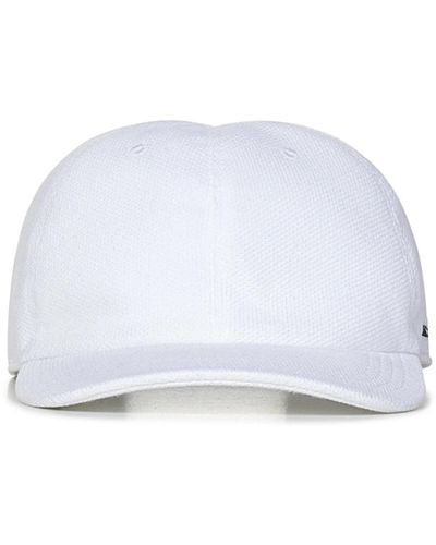 Kiton Caps - White
