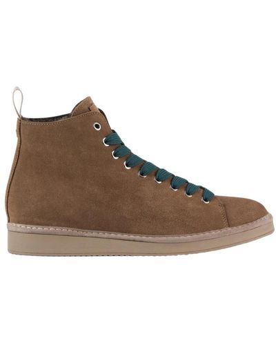 Pànchic Lace-Up Boots - Brown