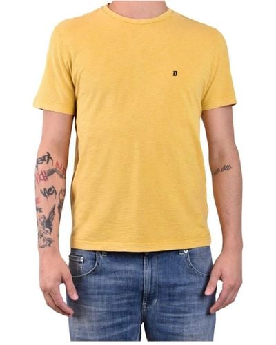 Dondup T-Shirts - Yellow