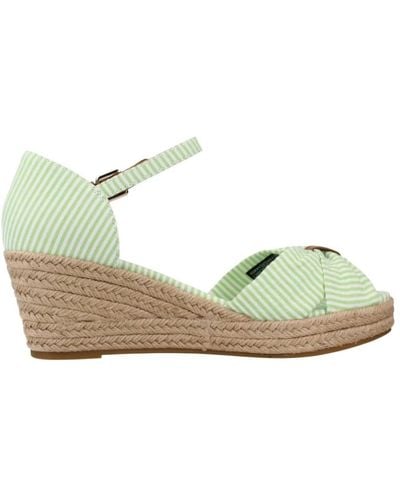 Tommy Hilfiger Wedges - Verde