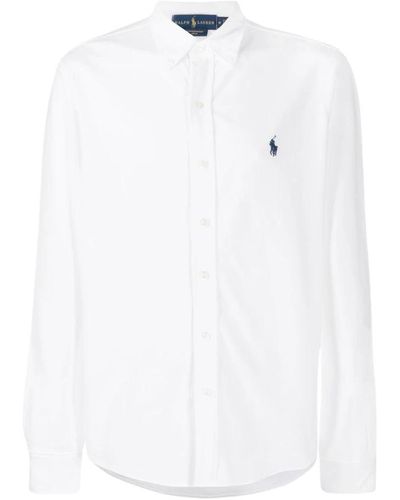 Ralph Lauren Camicia casual bianca per uomo - Bianco