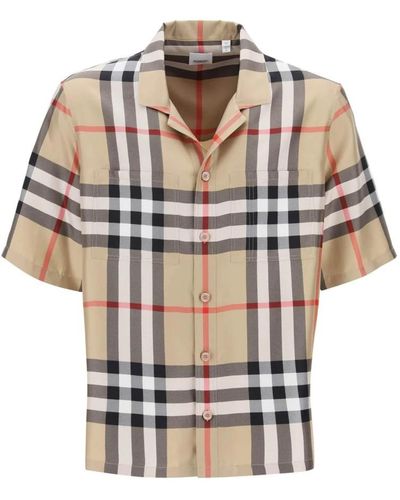 Burberry Shirts > short sleeve shirts - Multicolore