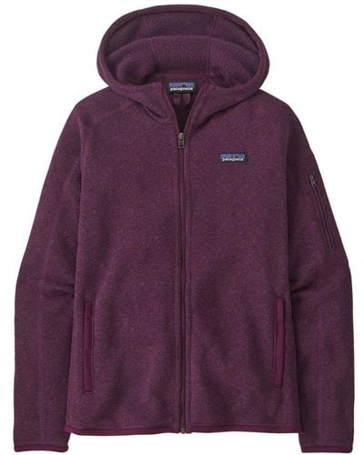 Patagonia W`s maglione migliore hoody - Viola