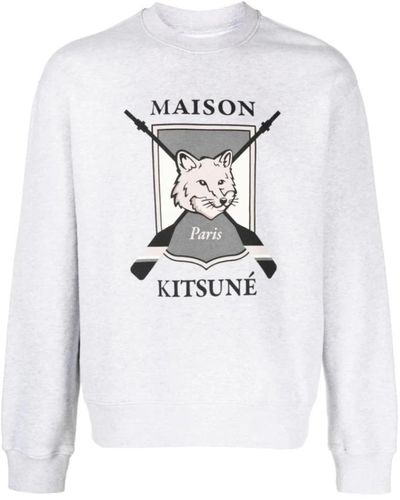 Maison Kitsuné Sweatshirts - White