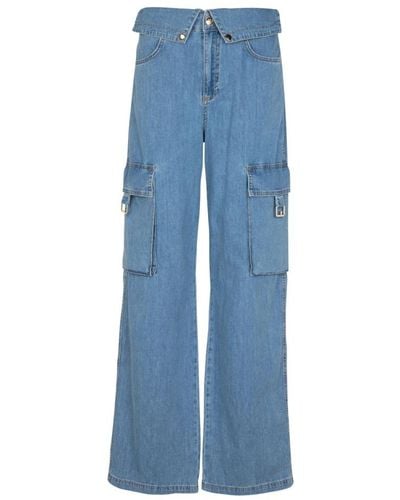 Liu Jo Jeans > loose-fit jeans - Bleu