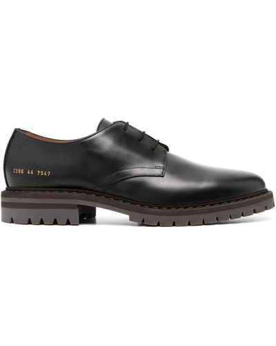 Common Projects Schwarzer officers derby 2396