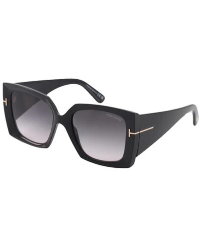 Tom Ford Quadratische sonnenbrille 'jacquetta' schwarz