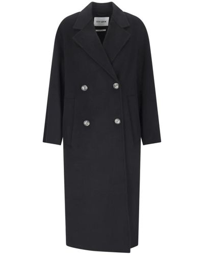 IVY & OAK Coats > double-breasted coats - Noir