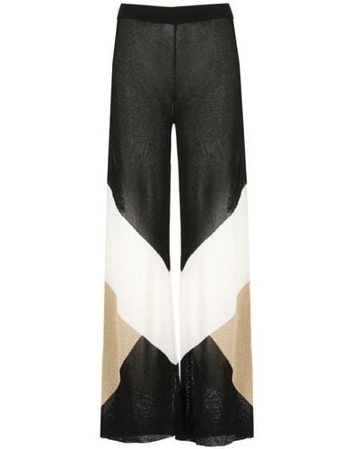 Kangra Trousers > wide trousers - Noir